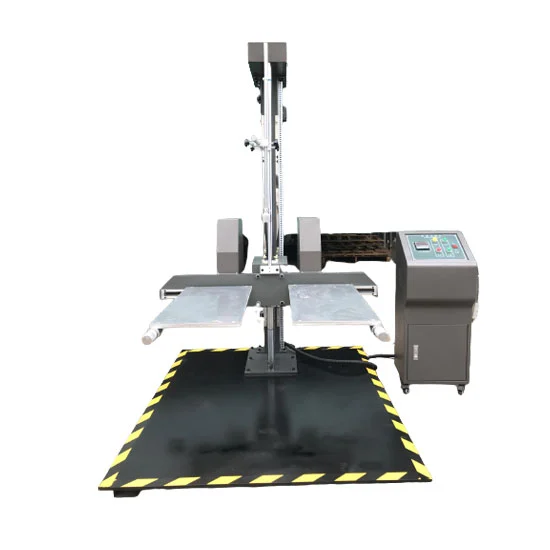 drop tester with single arm and double arm